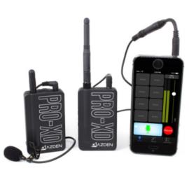 میکروفن-بی-سیم-(هاشف)-ازدن-HF-یقه-ای-Azden-PRO-XD-2-4-GHz-Digital-Wireless-Lavalier-System